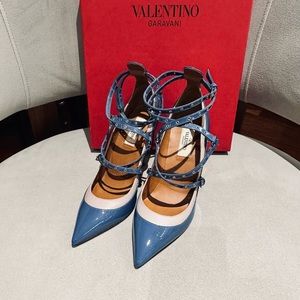 New Authentic Valentino Strap Heel